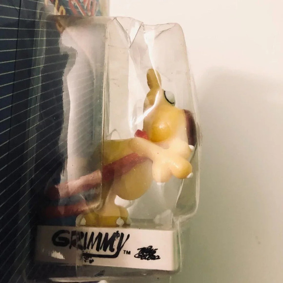 Vintage  1989 Grimmy Love Message Figurine 3 Inch Mother Goose and Grimm - Picture 3 of 12